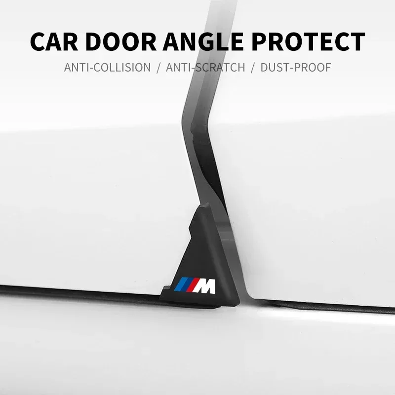 2Pcs Car Door Corner Anti-Collision Protector Cover For BMW M F10 F07 E90 E60 F30 E89 E85 E91 E92 X1 X3 X4 X5 X6 1 3 5 7 Series view 2