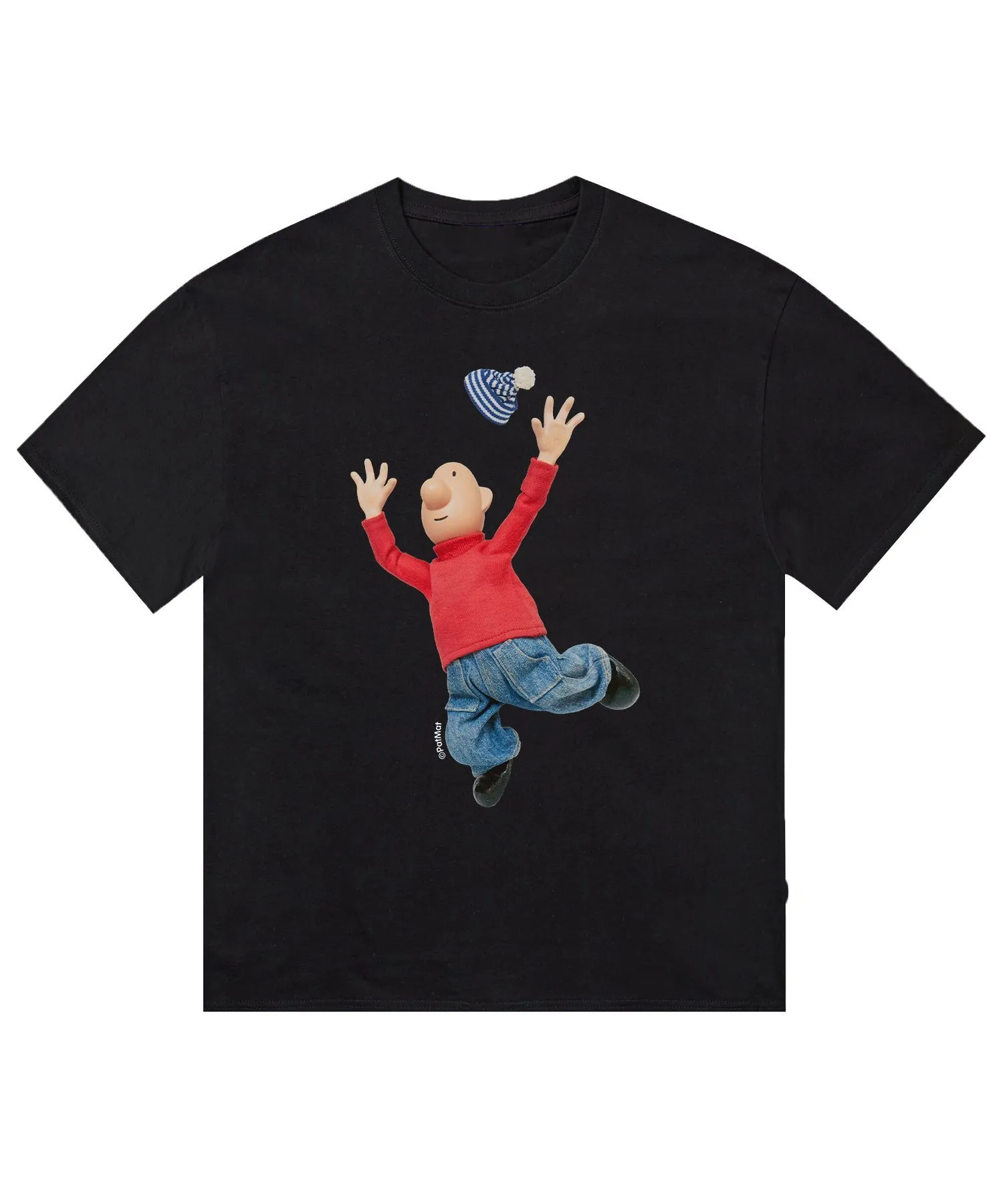 متعة شخصية كرتونية طباعة نمط تي شيرت موضة الاتجاه قصيرة الأكمام طاقم الرقبة عادية فضفاض الشارع ارتداء للجنسين تي شيرت رياضي #5