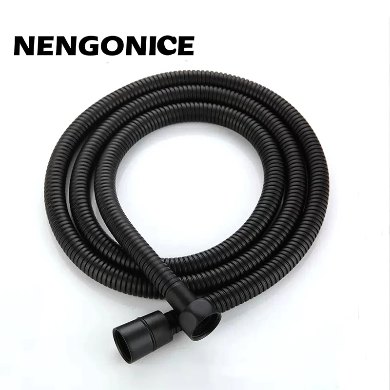 1.5M 2M PVC High Pressure PVC Smooth Shower Hose for Bath Handheld Shower Head Flexible Hose G1/2 Universal Interface