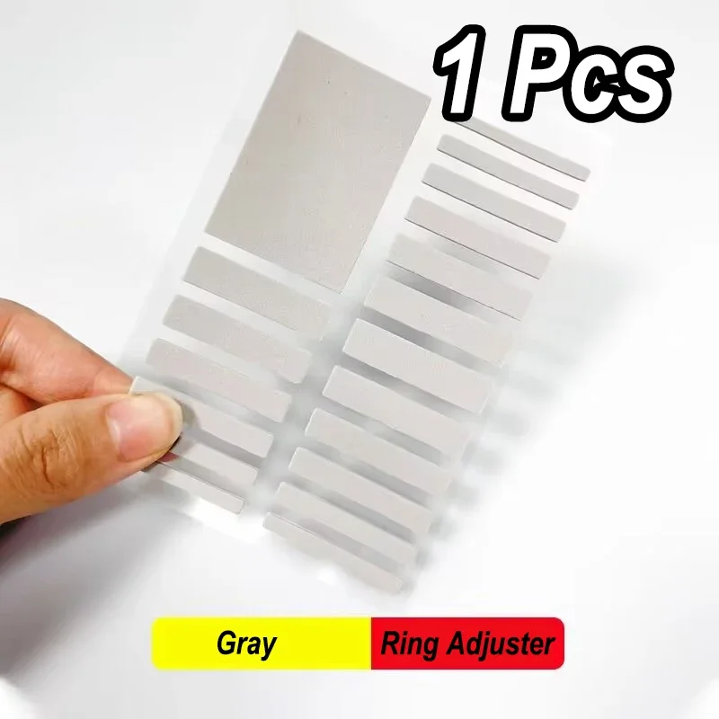 Onzichtbare Siliconen Ring Sizer Richter Stickers Zelfklevende Resizer Reducers Fit Elke Losse Ring Anti-Slip Anti-verloren Guard