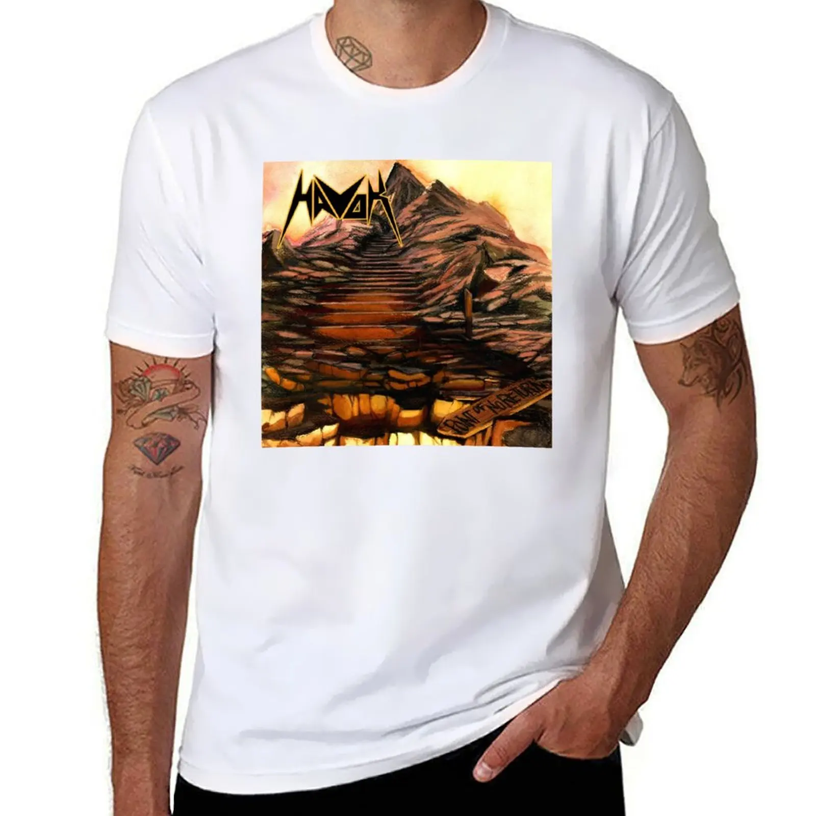 

Havok - Point of No Return album 2012 T-Shirt t shirt custom print cotton t shirt man
