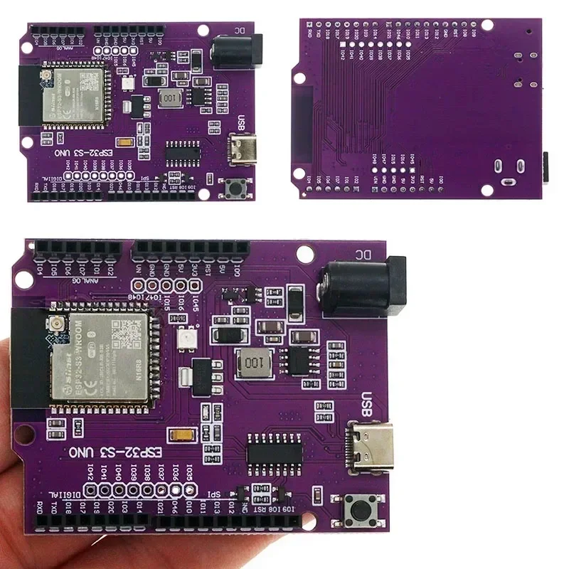 ESP32-S3 UNO Development Board WROOM-1-N8R2/N16R8 Module Compatible with DevKitC-1