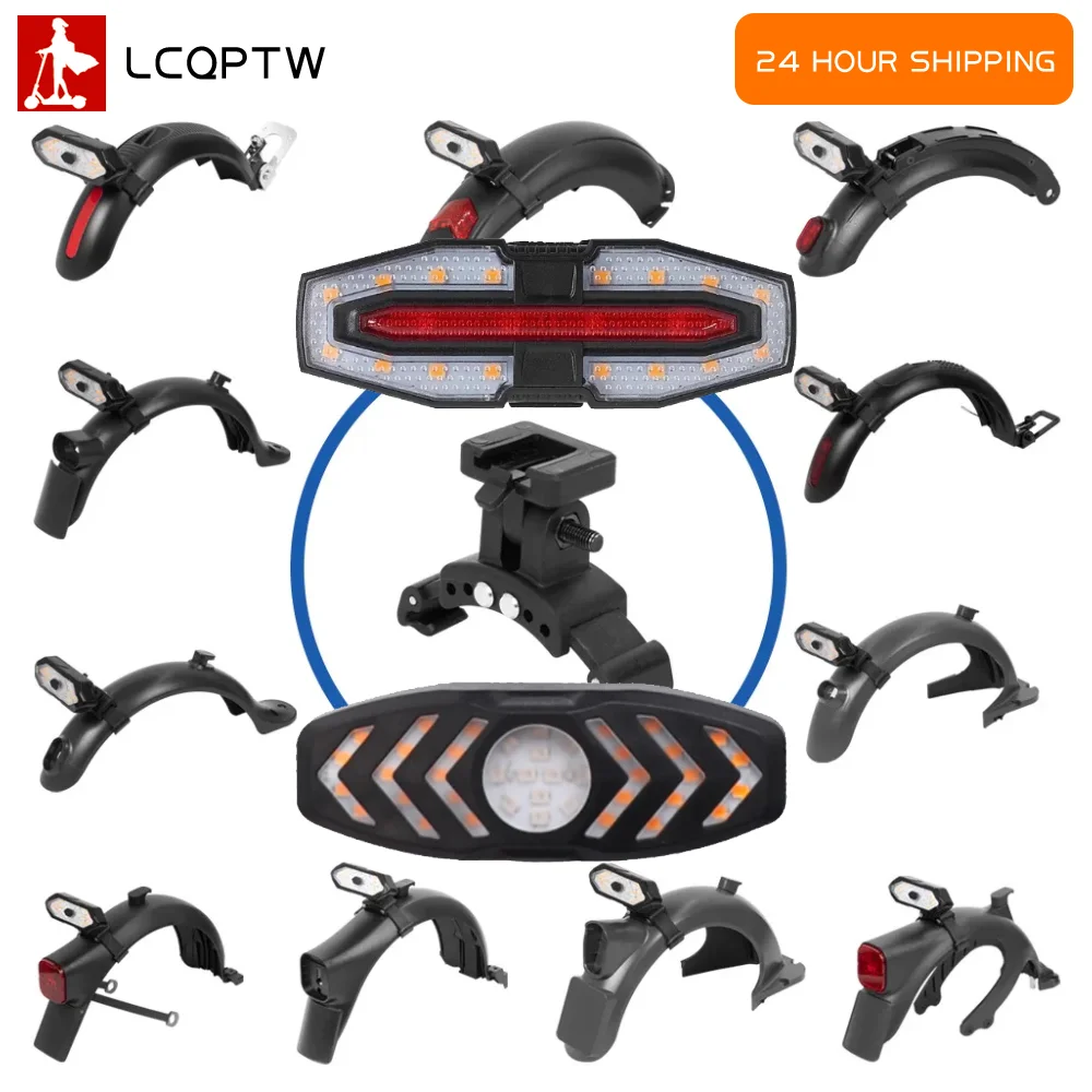 

E Scooter Universal Turn Signal Taillights for Ninebot Max G30 G2 F2 F3 G3 E2 for iScooter i8 i8M i9 i9M i10 for Kugoo S1 S2 S3