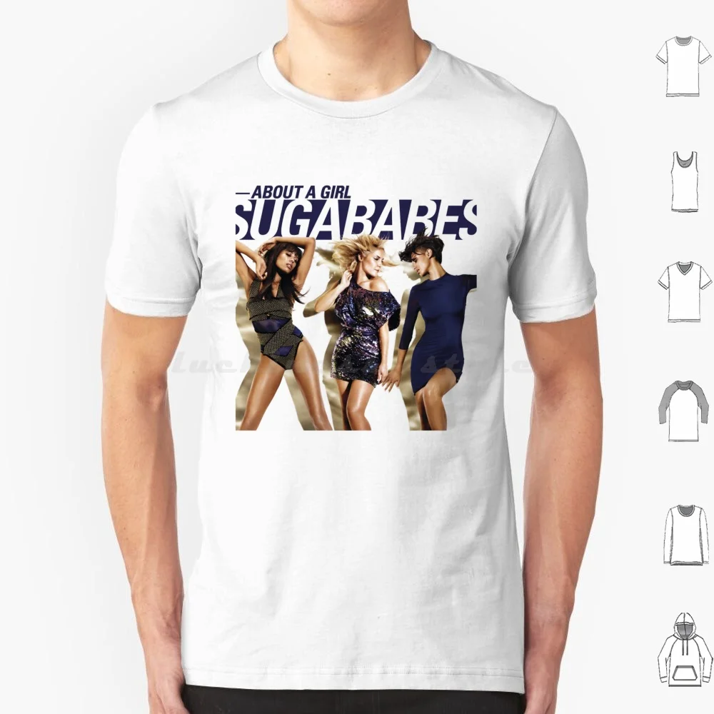 Camiseta de la banda Sugababes, camiseta de algodón para hombres y mujeres con estampado DIY, banda Sugababes, Heidi Range, Amelle Berrabah, Keisha Buchanan, Siobhan