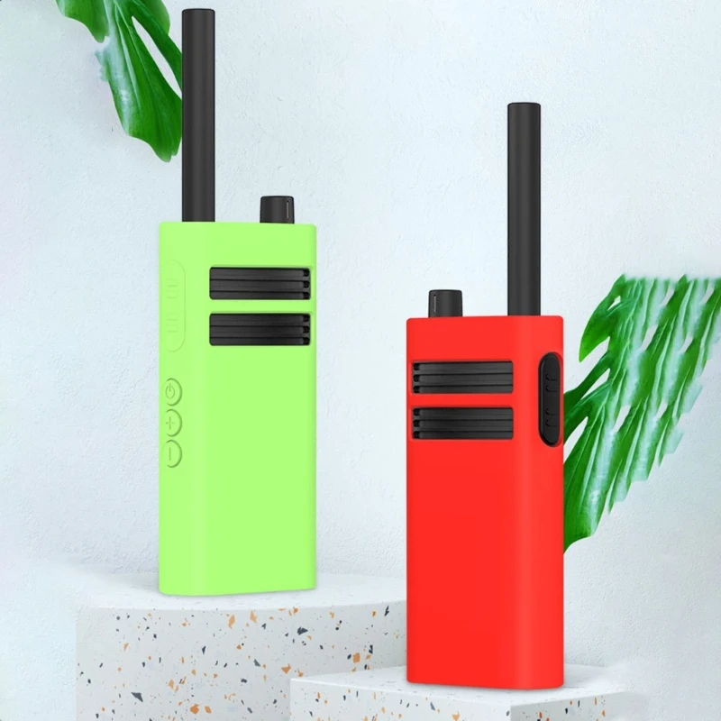 Silicone Cover Case For Xiaomi Lite Walkie Talkie Two Way Radio Soft Anti-scratch Mobile Radio Skin Wear-resistant Sleeve