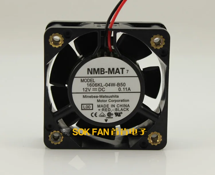 

NEW NMB-MAT NMB 1606KL-04W-B50 4015 12V 0.11A switch cooling fan