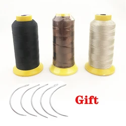Type C Crochet 5pc with thread hair extension tools hair salon supplies Crochet hook needle wig making kit hair tools