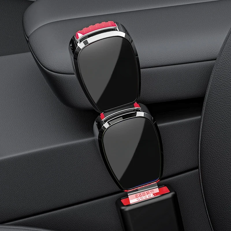 Clipe de cinto de segurança interior do carro extensores de metal acessórios do carro para genesis g80 gv70 gv80 gv60 g70 essentia neolun g90 gv90 x