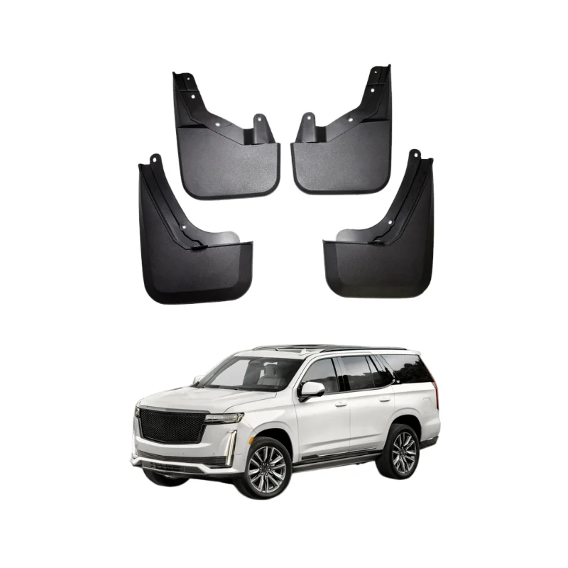 Car Accesorios Mud Flap Mudflaps Splash Guards Mud Guard for Cadillac Escalade 2021-