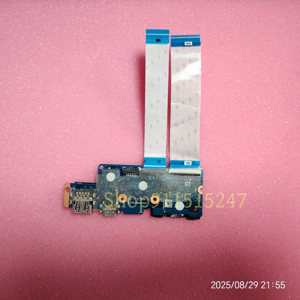 Genuine For HP Chromebook 14-NA 14A-NA0001sa I/O USB Port Board With Cable DA00GBTB6E0 L91522-001 100% Perfect Work view 2