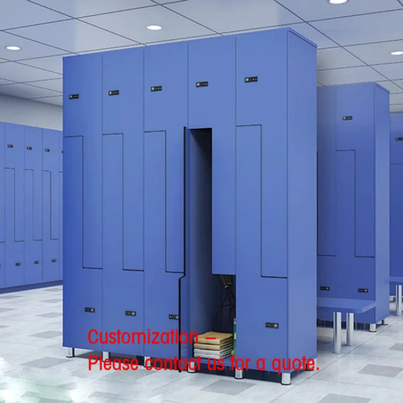 custom.OEM Customized 2-Door Factory HPL Cabinet Clothing Gym Lockers