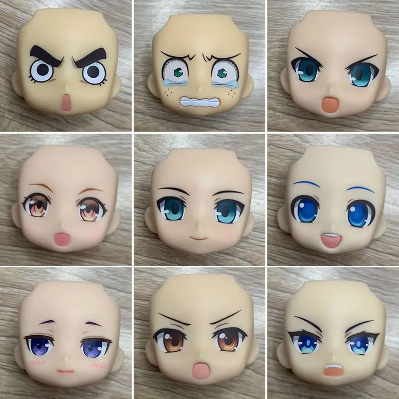 

Ob11 GSC Clay man face doll accessories