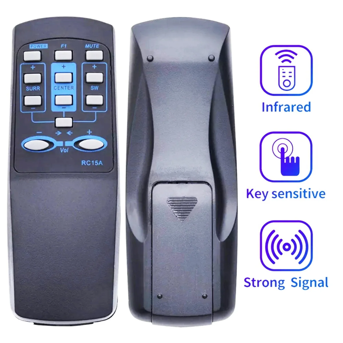 Remote Control Suitable for Sound Speaker System R501T04/S5.1M RC15A/RC16 R501T RC16 RC15T