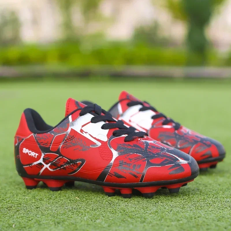 Neue Männer Kinder Fußball Schuhe Stollen Ultraleicht Nicht-Slip Gras Erwachsene Professionelle Fußball Stiefel Jungen Training Schuhe Drop Verschiffen – Detail 3