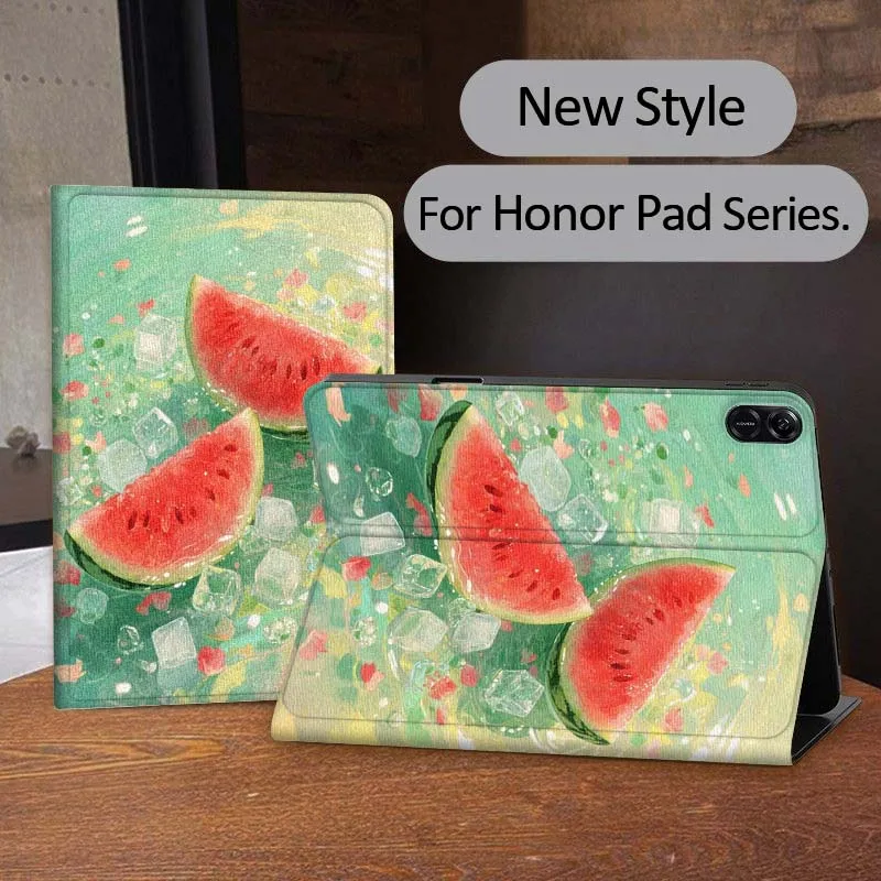 

Watermelon Illustration Case For Honor Magic Pad 6 7 X8 V6 V7 Pro V8 X9 8 V8 9 13 X8a 2 V9 GT X9a X9 GT2 13.3 Inch Tablet
