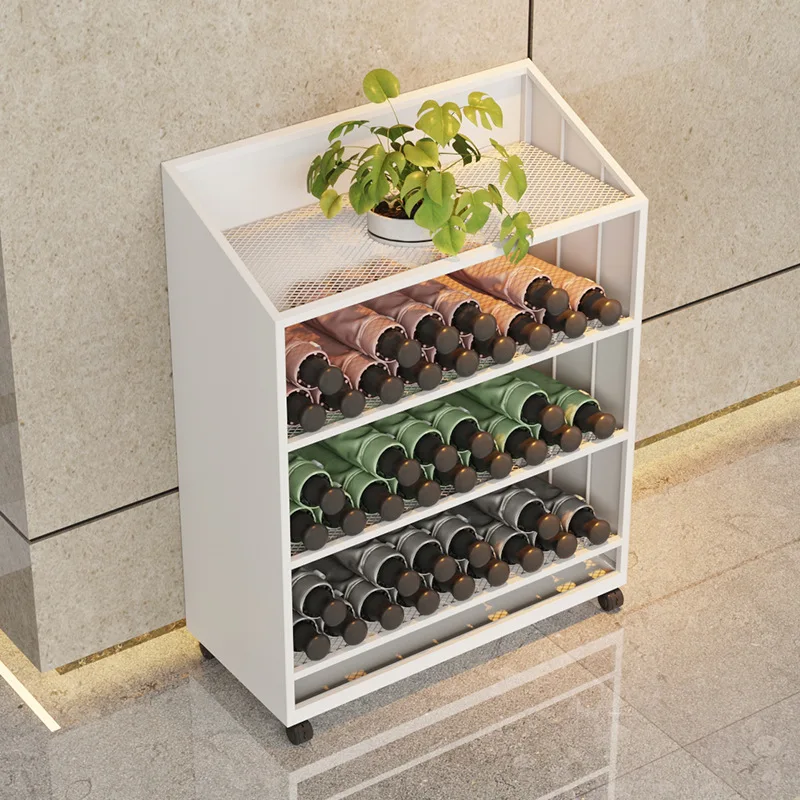 

Large capacity umbrella rack, hotel lobby commercial entrance drain umbrella bucket company rack storage