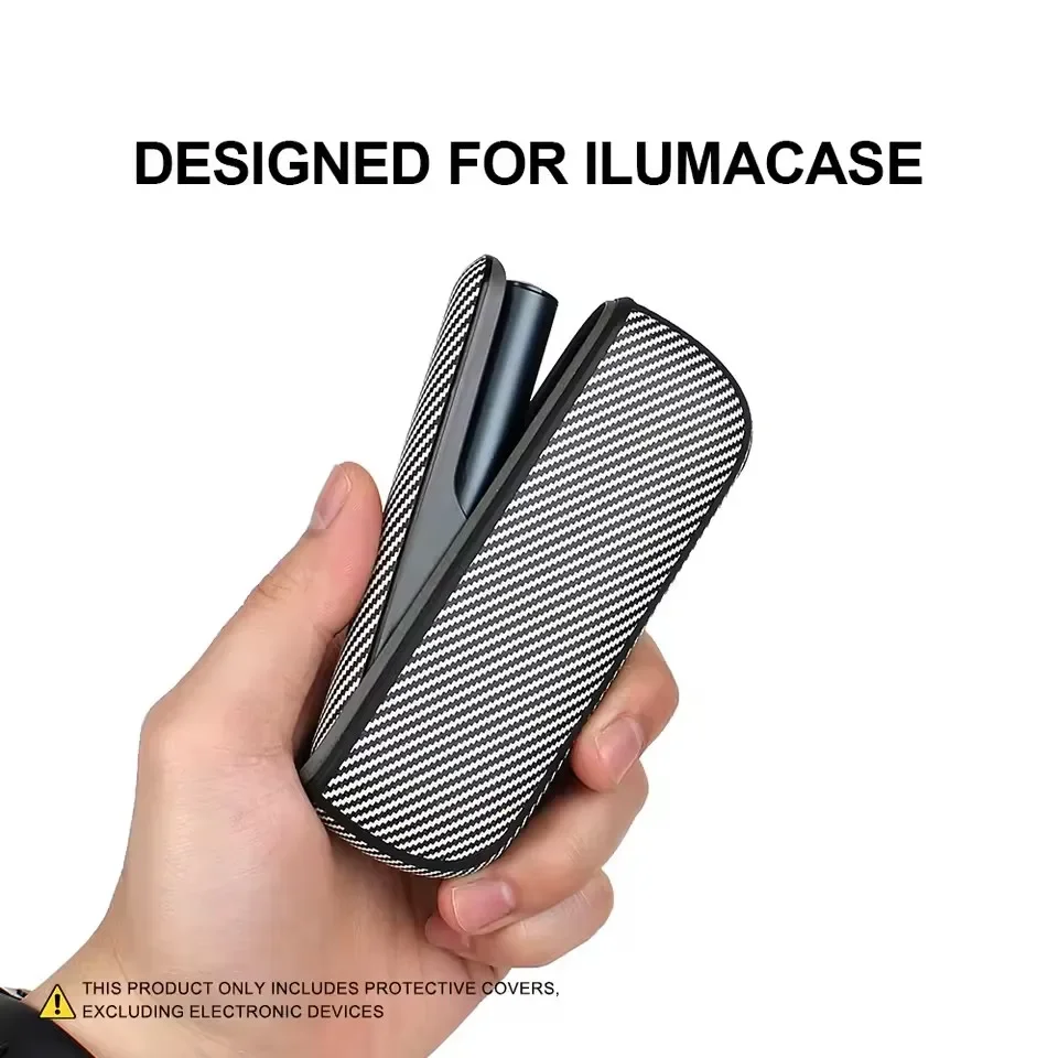 Side Cover Shell for IQOS ILLUMA Case Holder for ICOS Protection Accessories With Cleaning Stick + Cigarette cartridge extractor
