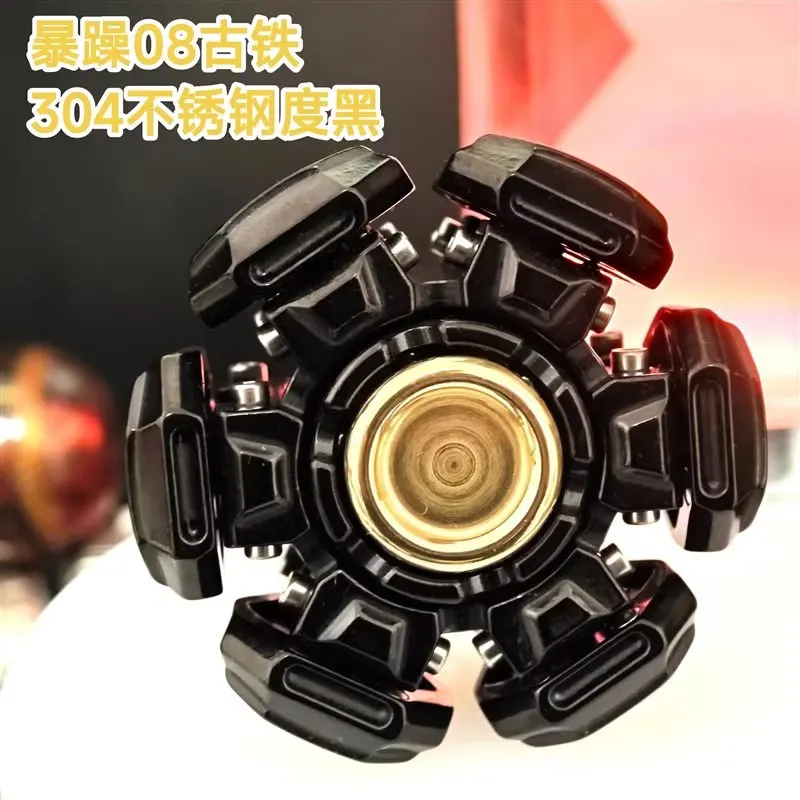 

HalooPlayer Ancient iron fidget toy slider toys spinner and stress reliever fidgets antistress anxiety toy metal autismo sensory