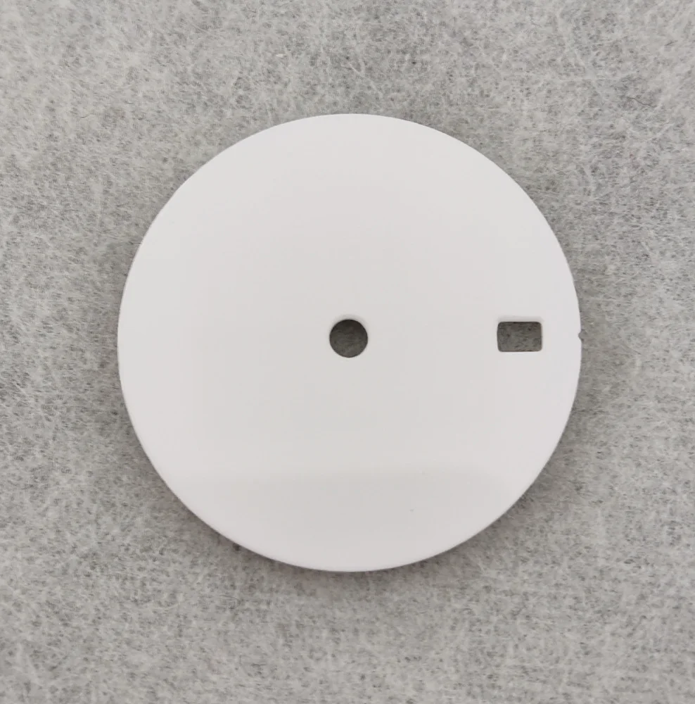 Quadrante dell'orologio da 28,5 mm Quadrante NH35 Quadrante NH36 Quadrante vuoto Quadrante bianco Accessori per orologi adatti per movimento NH35/NH36