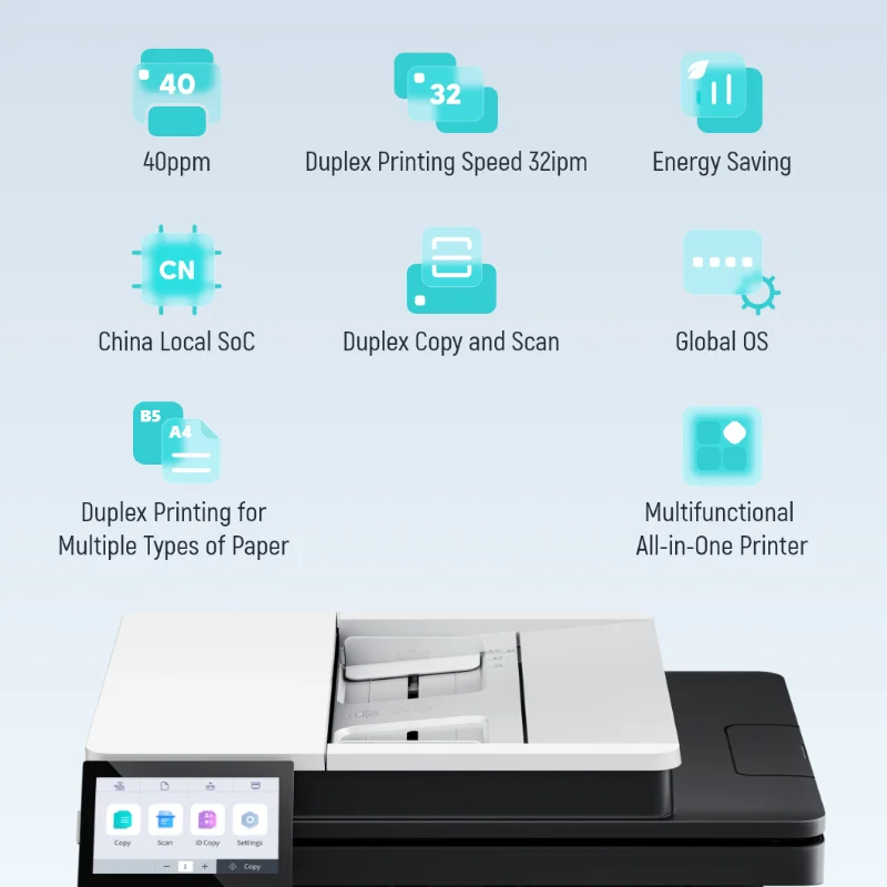 OEM ODM Origin New LaserJet Pro MFP XA406DNL Multifunction Wireless Mono Printer Laser Printer With Good Price