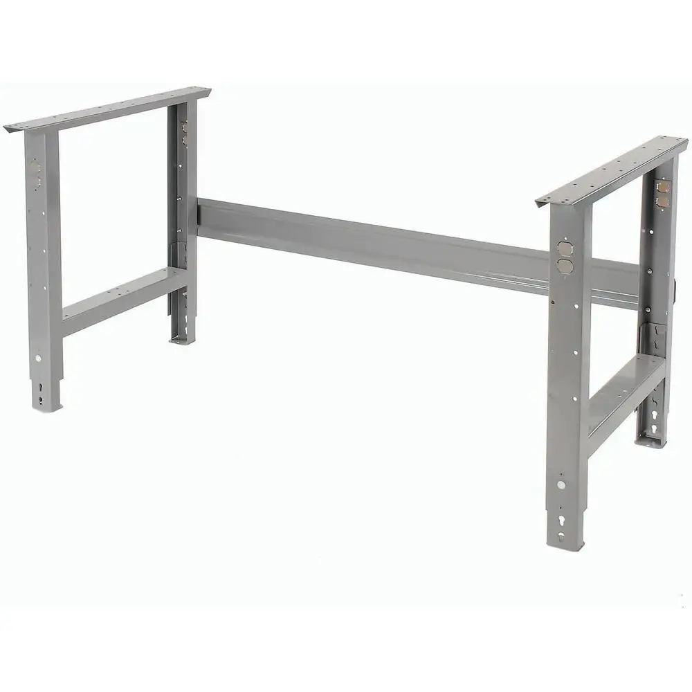 Industrial Maple Butcher Block Workbench, 60W x 30D, Adjustable Height, 2000 lbs Capacity