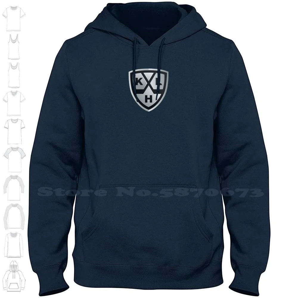 Kontinental Hockey League (KHL) Logo Fashion Sweatshirt Top Quality 100% Cotton Hoodies