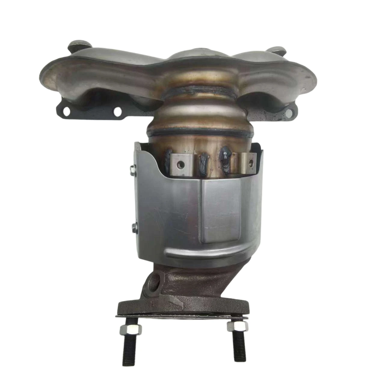 Welldesigned catalytic converter 28510-2G580 for vehicle emissions purification and routine maintenance, suitable for modern Kia