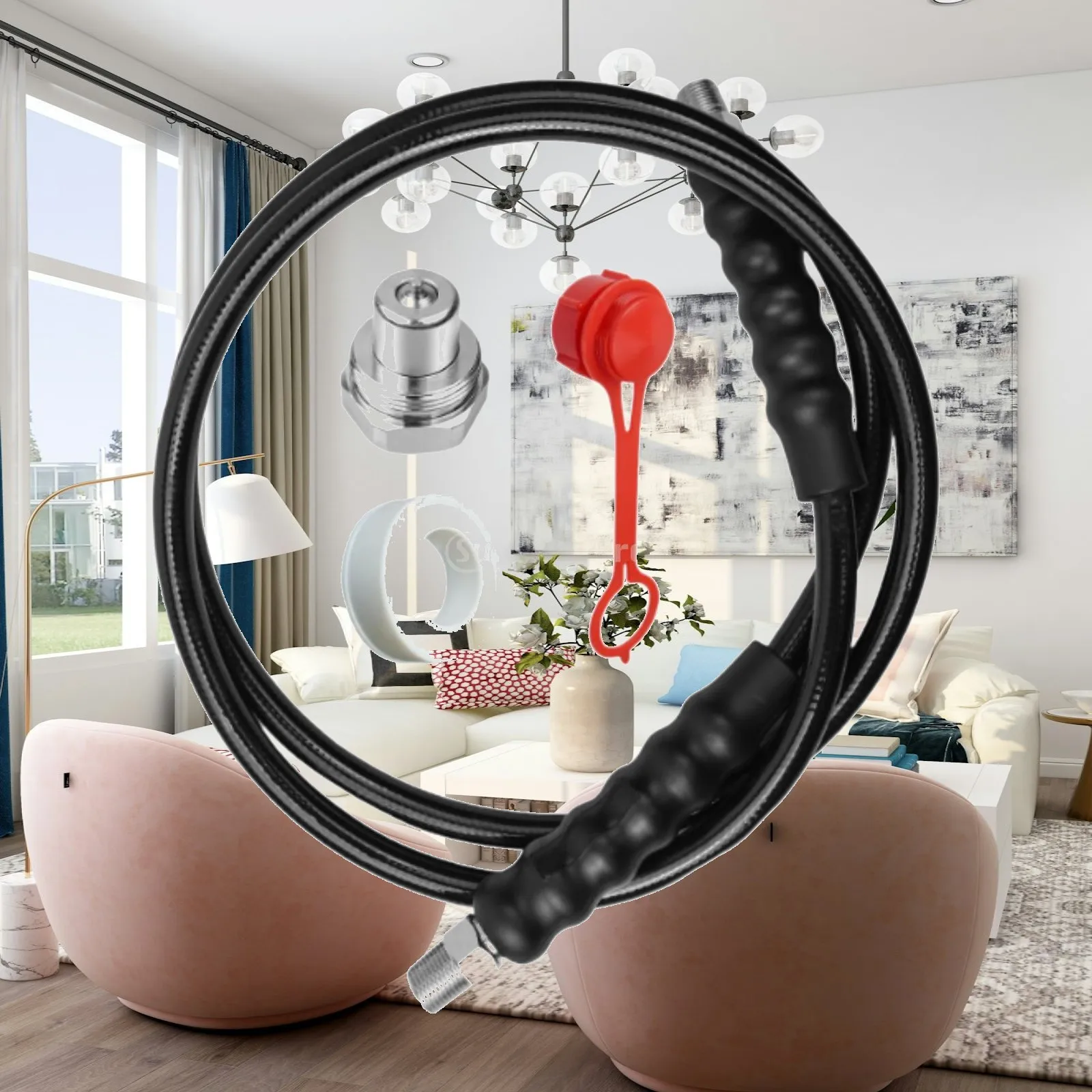 Premium Hydraulic Hose Assembly Flexible Heavy Duty Replacement for Oil Extraction and Mining Tools
