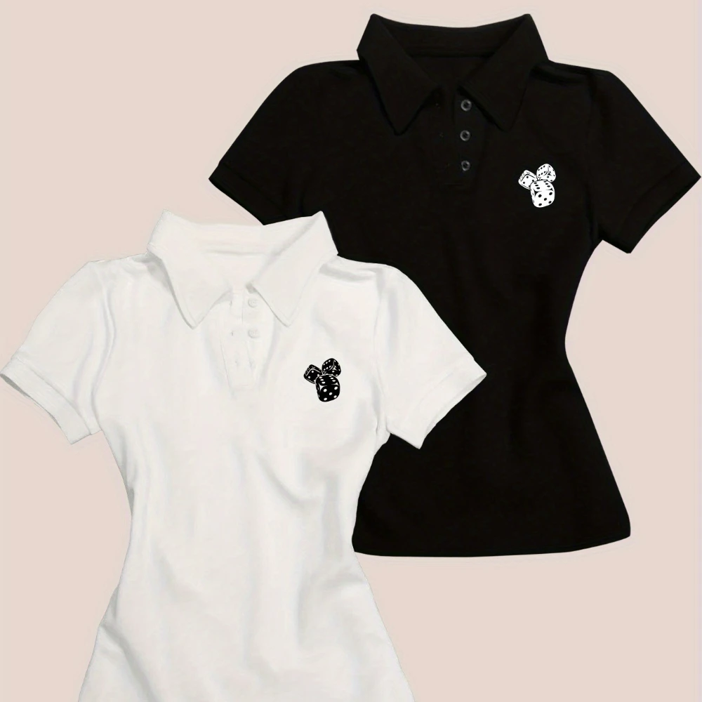 

"Y2K White Polo: A Y2K Fashion Must - Have"