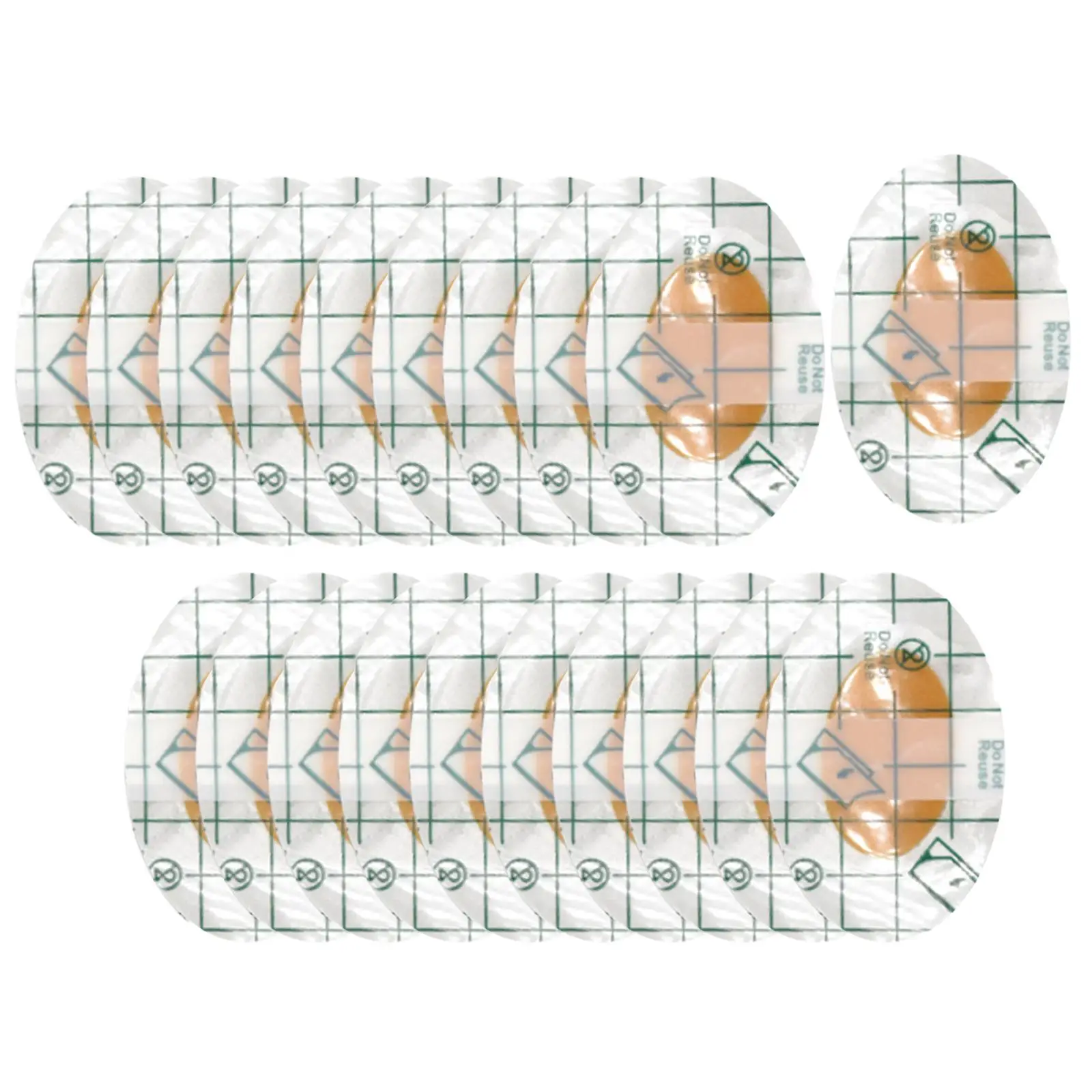 20Pcs Ear Stickers Baby Waterproof Ear Covers for Water Sports Bathing Kids