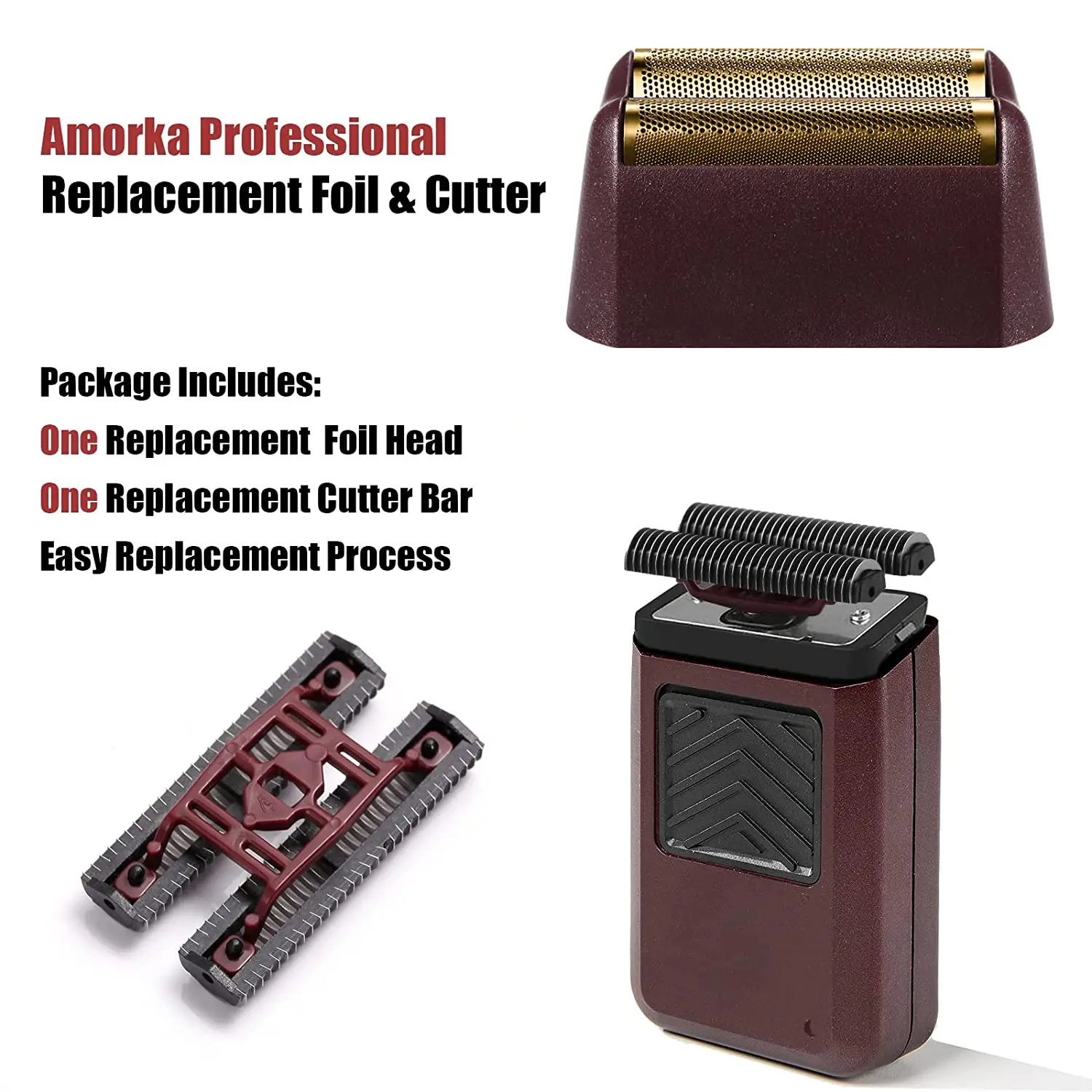 مجموعة قضيب القطع والرقائق البديلة الاحترافية لملحقات ماكينة الحلاقة النهائية من سلسلة Wahl 5 Star 7031-100 & 7043-100