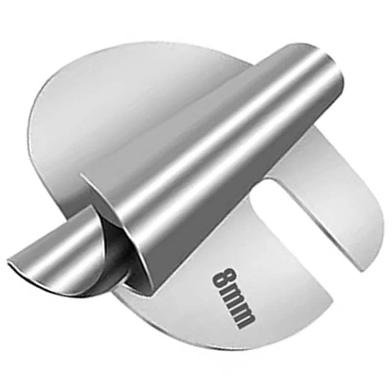 أدوات الخياطة M11K-مجموعة أقدام الضغط العالمية المكونة من 6 قطع لأنابيب هيمينغ 3-8 مم مع بكرات حافة حلزونية #6