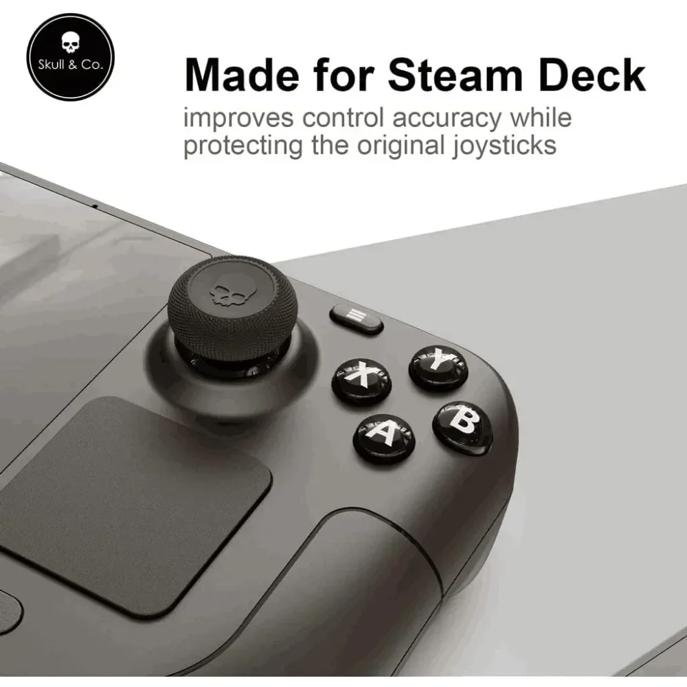 6PCS Thumb Stick Cap for Steam Deck OLED ROG Ally X Game Console Joystick Cover Thumb Grip Joystick Cap Game Accessories