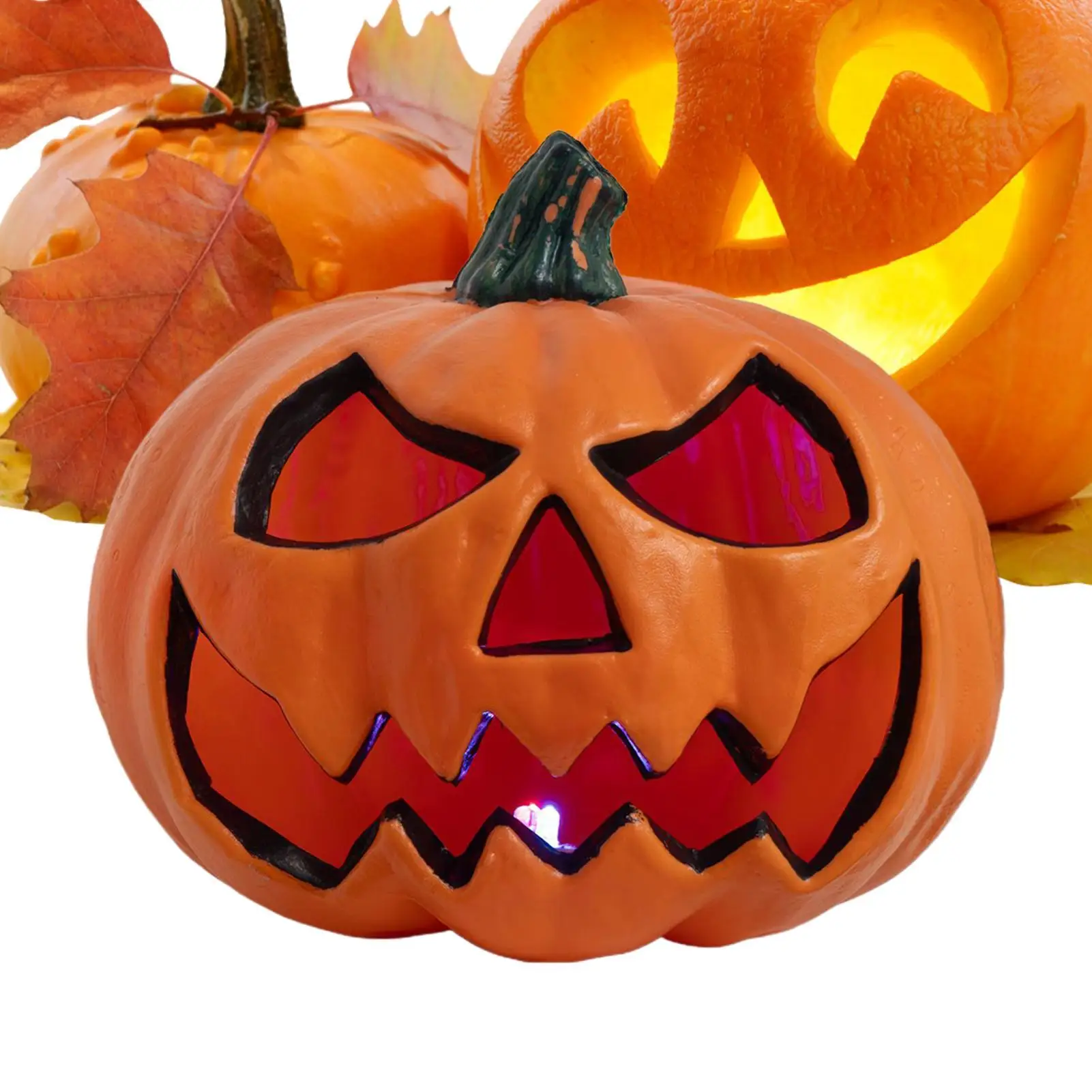 

Тыквенные огни для дома, 8-дюймовый осенний сезон, декор, свет, украшение стола на Хэллоуин для спальни, гостиной, кабинета, крыльца, сада