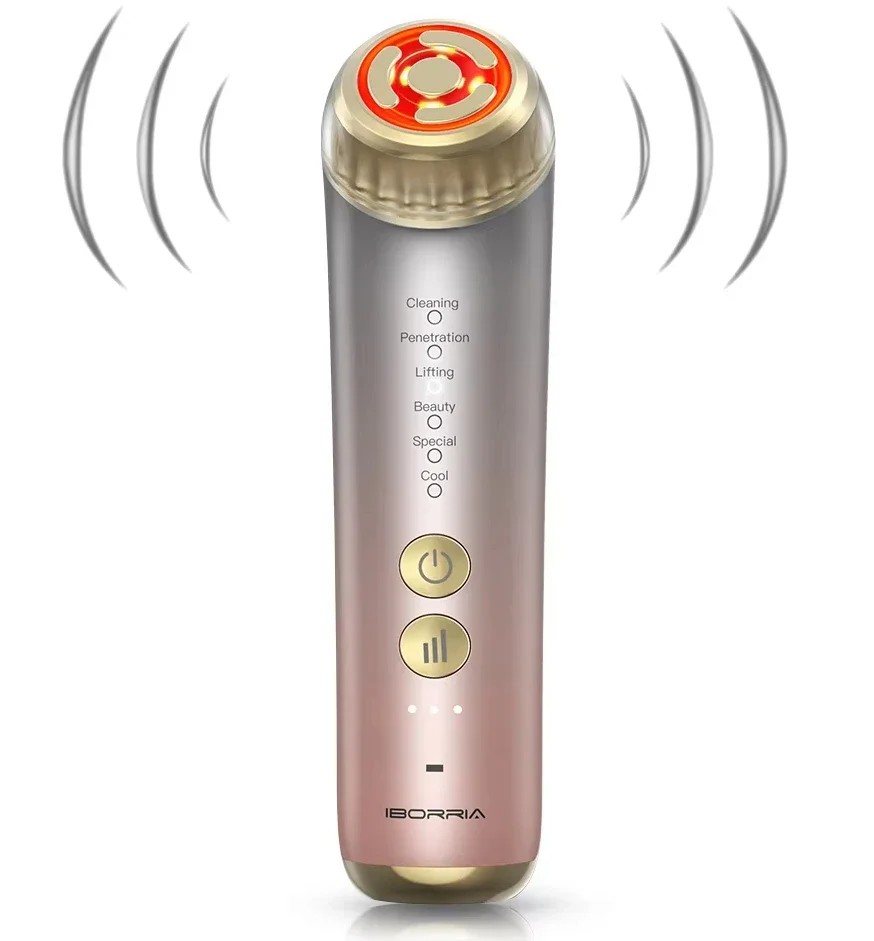 

Professional 6 in 1 Skin Tightenings Led Ems Rf Face Lift Skin Care Device Portable Handheld Electrics Beauty Instruments