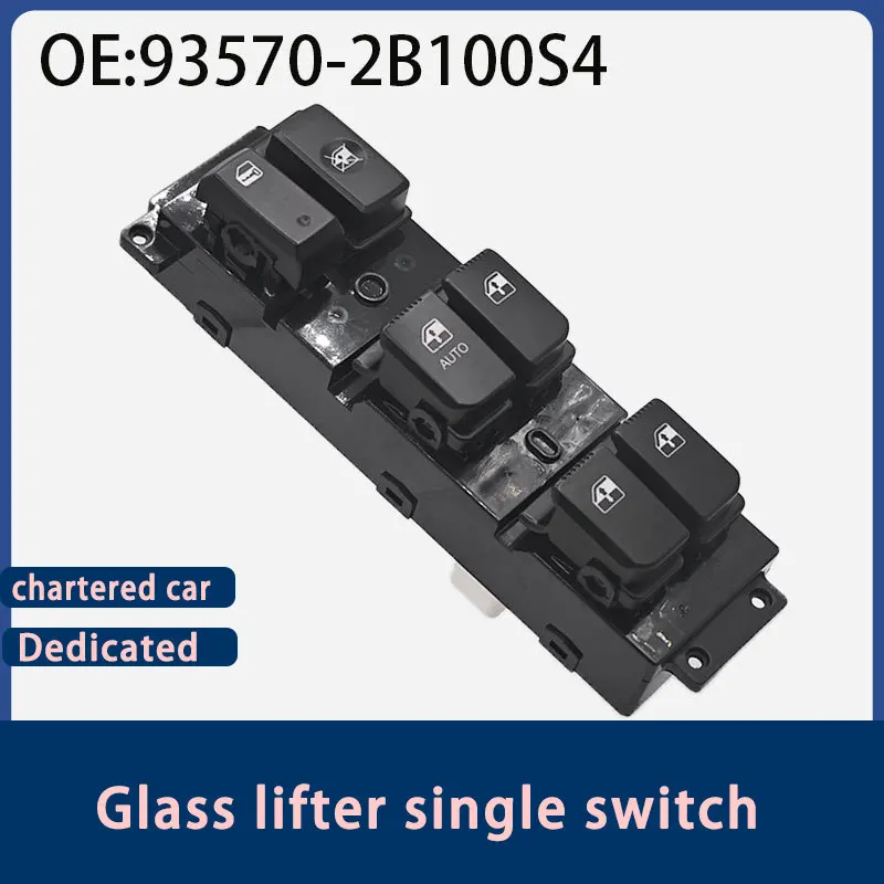 93570-2B100 is suitable for Hyundai Santa Fe auto parts window glass lift switch assembly