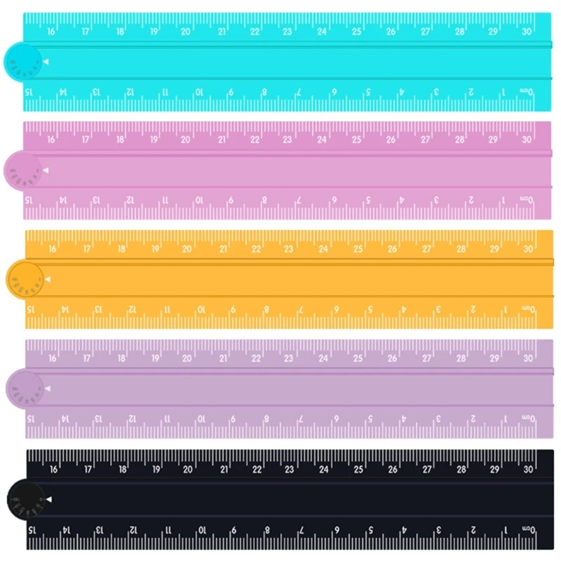 

dwan Aluminum Foldable Rulers Measuring Tool for Home Renovations Crafting Stationery