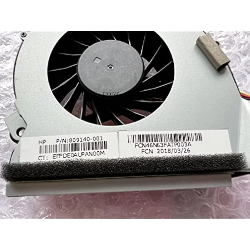 مروحة لـ HP Pavilion 22-A 23-Q 27-N 22-A113W 23-Q214 23-Q105NA مروحة تبريد وحدة المعالجة المركزية الكل في واحد 809140-001