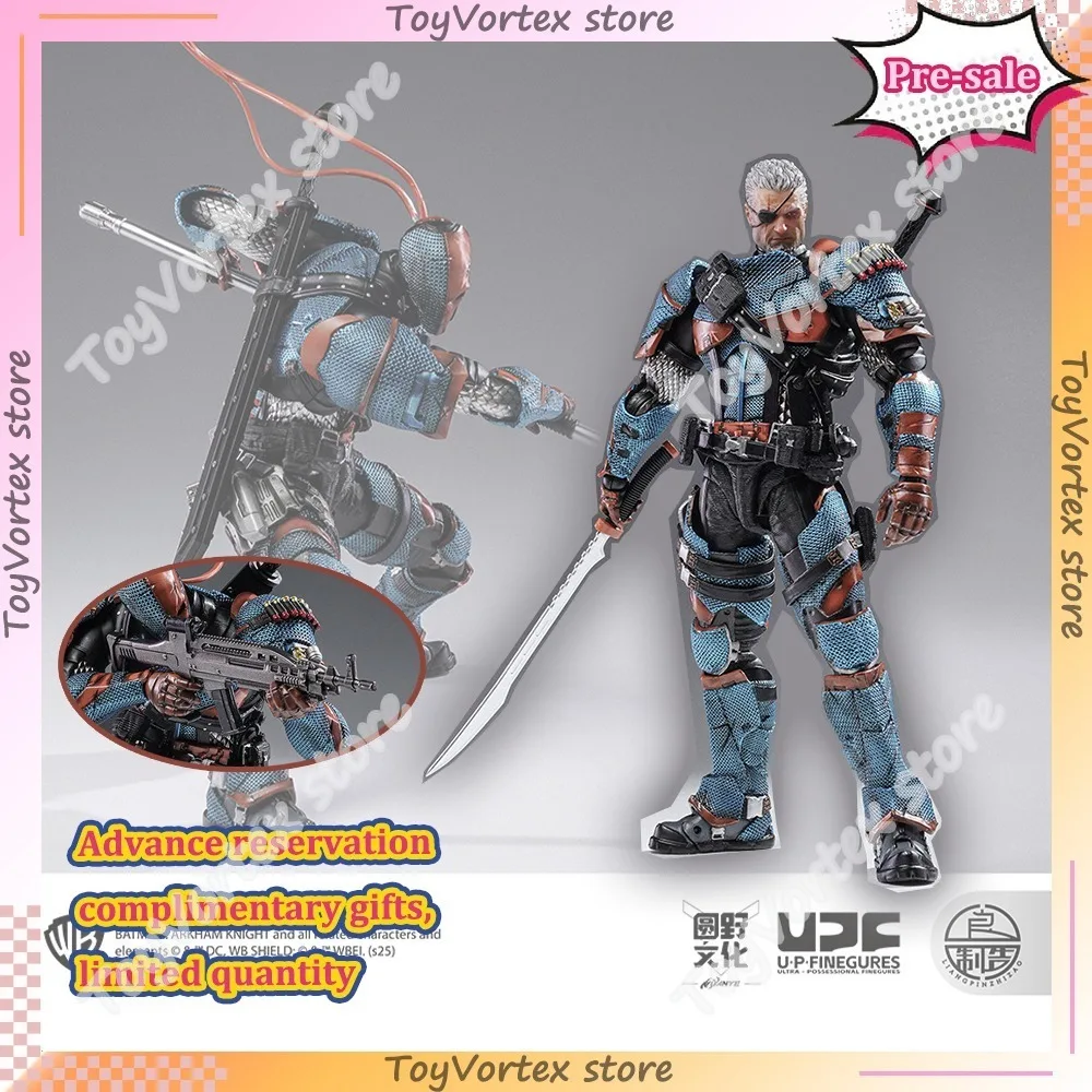 

Pre-sale LPZZ 1/12 ROUNO CUEURE DC002 Deathstroke Arkham Knight Action Figure Model Movable Collectible Model Anime Figure Toys