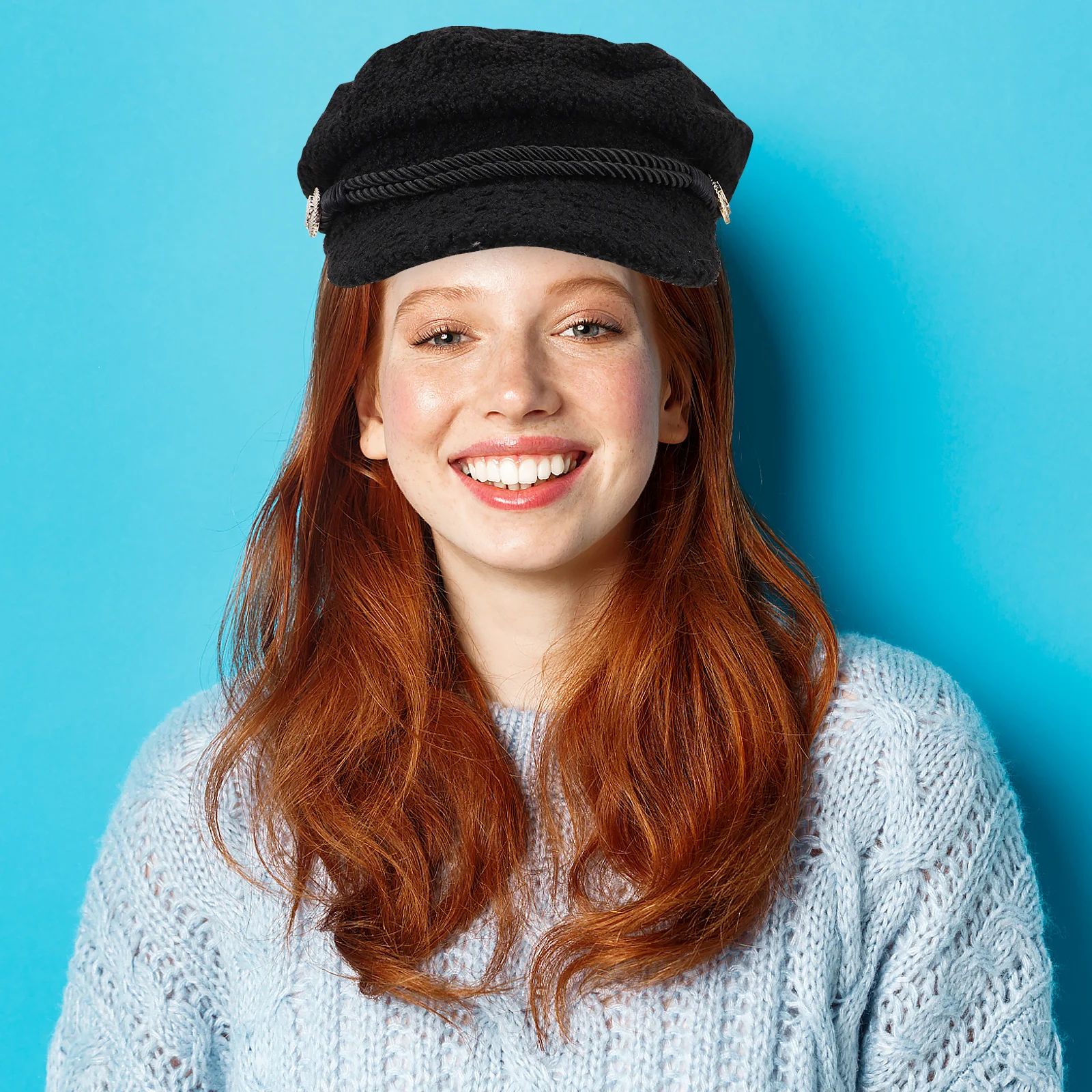 1 قطعة صوف امبسوول الناعم قبعة مثمنة قبعة الشتاء الدافئة للنساء التصميم الإبداعي مريحة تناسب كل مباراة أنيقة الإكسسوار اليومي