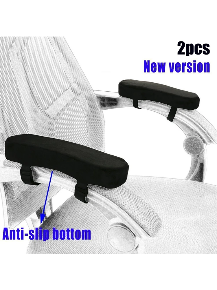 

Room Chair Armrest Pads | Ergonomic Foam Elbow Chair Armrest Pad | 2PCS Comfy Game Chair Arm Rest Co