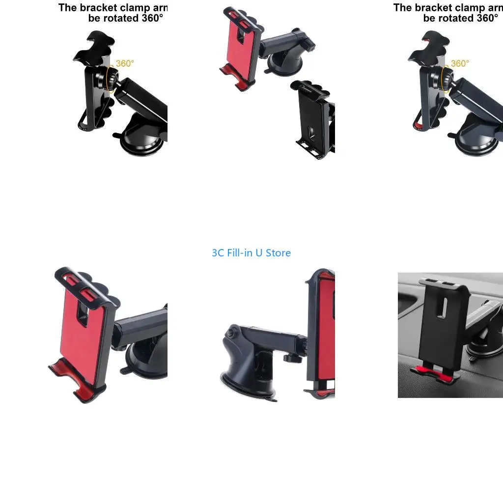 G8TA Tablets Stand for Car SUV Windscreen Holder Car Phone Holder Suction Cup Holder