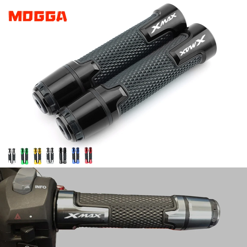

1 Pair For Yamaha Xmax 125 250 300 400 Street Racing Motorcycle Handle Hand Handlebar Grips End Plug Cap Xmax400 Xmax300 Xmax125