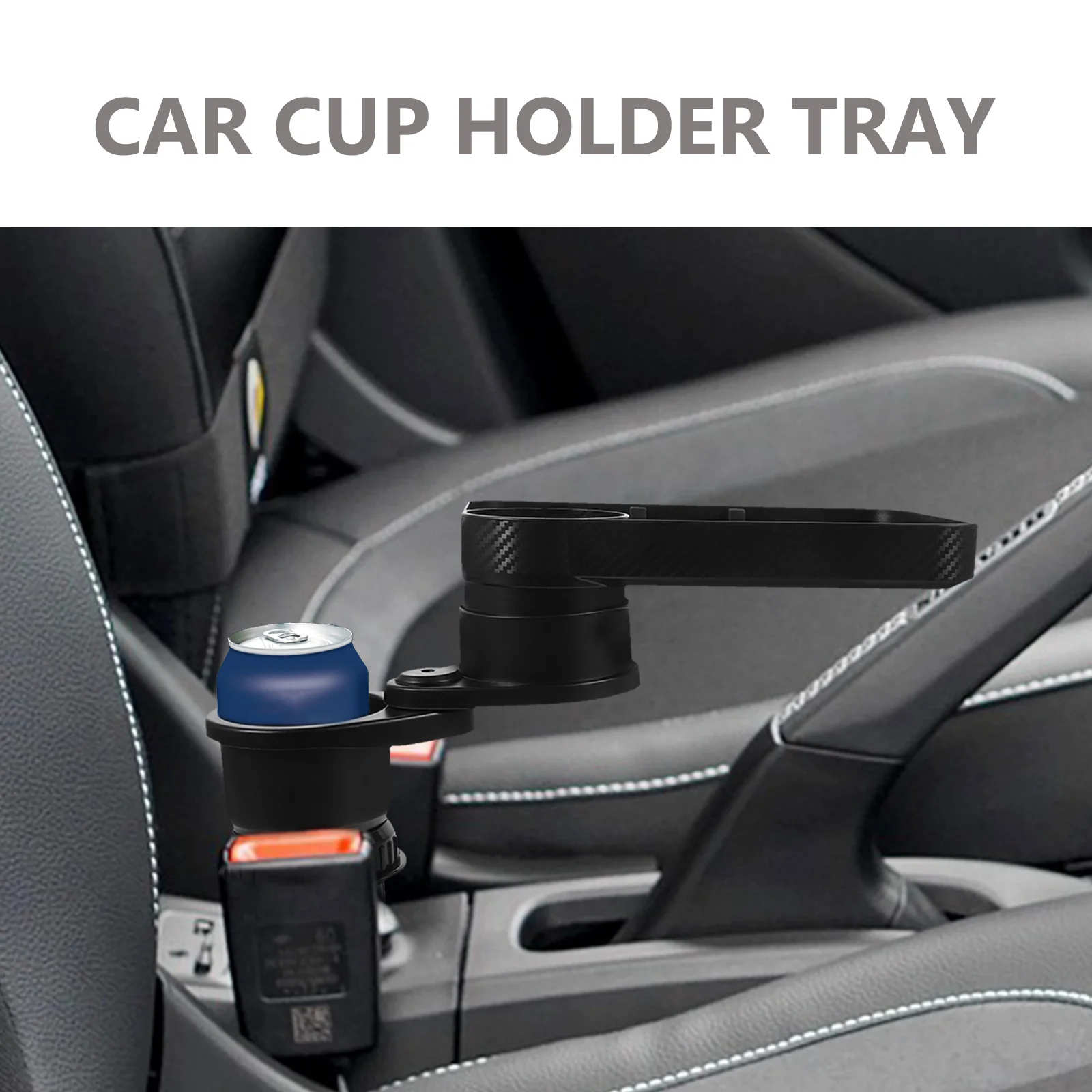 

Car Cup Holder Tray 2 In 1 Rotating Expander For Drink Bottle Holder Portable Mount Car Accessories Vehicle Interior