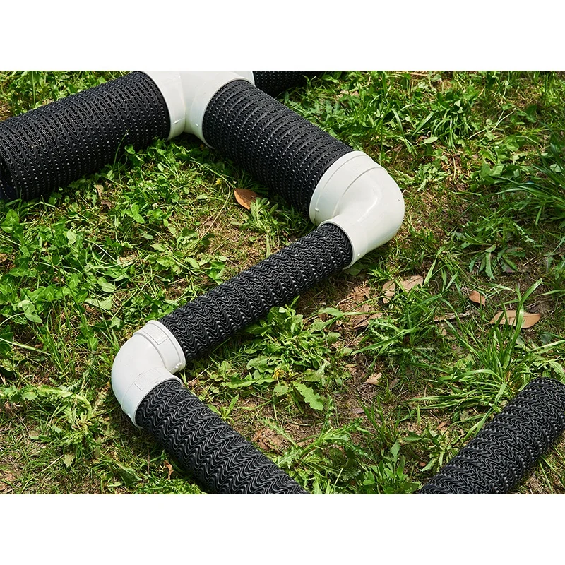 2025 고품질 검정색 HDPE 플라스틱 투수성 벤트 메쉬 튜브 투수성 급수