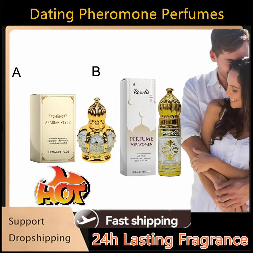 Women Patchouli Perfume Lasting Fragrance Relieving Stress Floral Scent Improving Charming Attact Men Dating Pheromone Perfumes