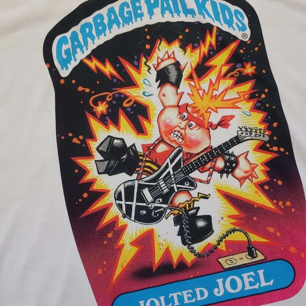 Garbage Pail Kids T-Shirt JOLTED JOEL Series 2 Card 53a gpk vtg Joe Joey S-2XL