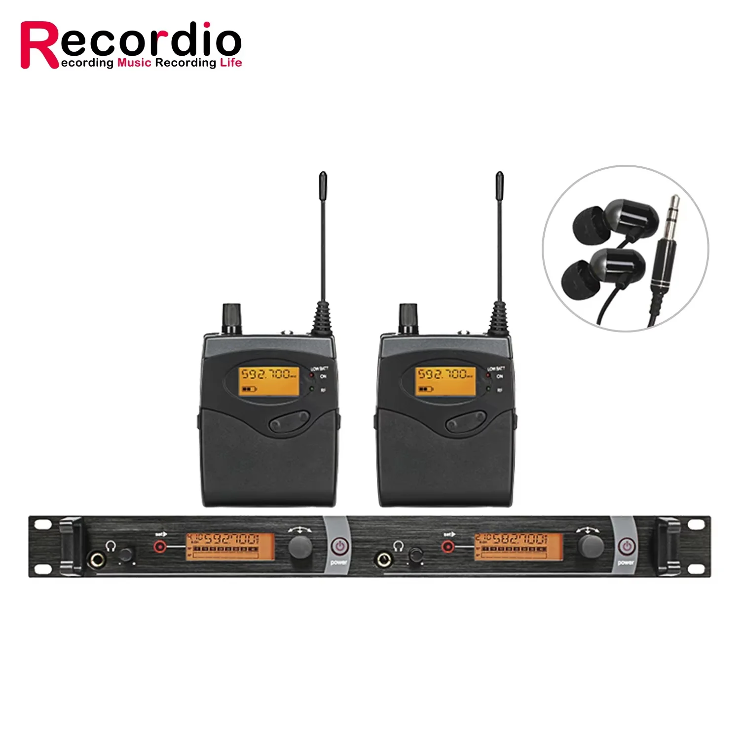 

GAW-M2050 Professional Mono Wireless in Ear Monitor System Singer Performance Concert Monitor Outdoor singing support, etc