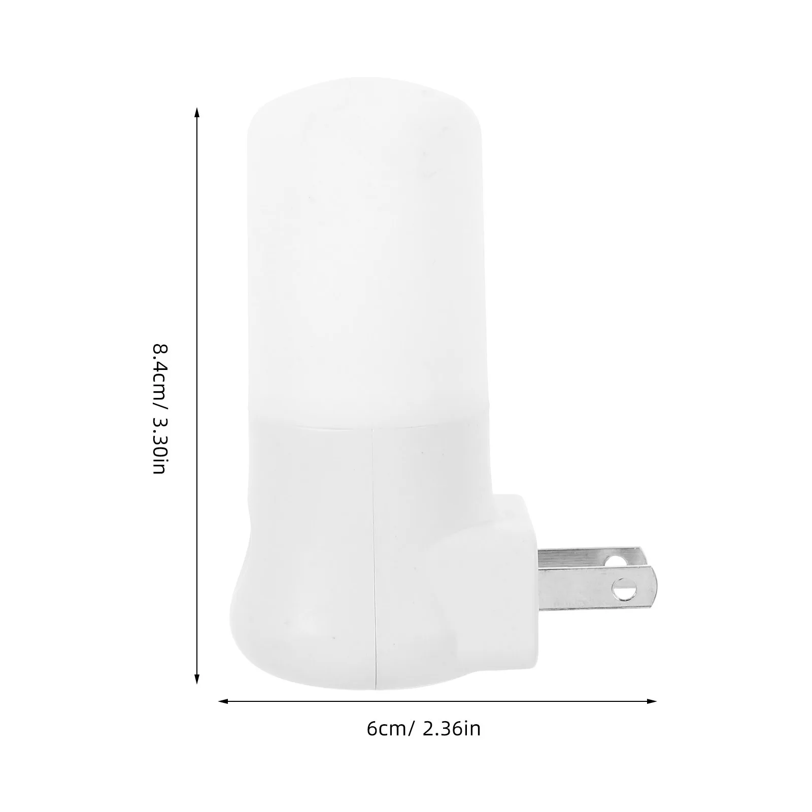 3 واط LED ضوء الليل التوصيل غرفة لينة بيضاء قابلة للشحن ضوء الليل الحضانة أباجورة مع مفتاح إيقاف التشغيل #2