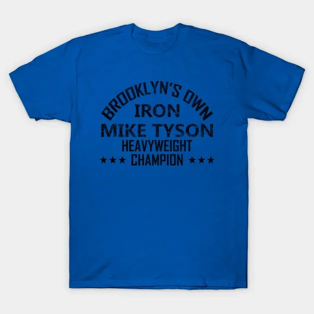 Brooklyn Pride Boxing Iron Mike Tyson T-Shirt 100% Cotton O-Neck Summer Short Sleeve Casual Mens T-shirt Size S-3XL